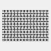 Illustratie Argyle Clothes in grijs Inpakpapier Vel (Voorkant 3)