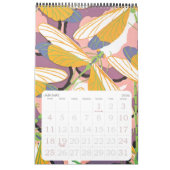  illustratie Art Deco Pochoir Patronen Kalender (Jan 2026)