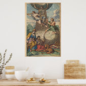 Illustratie atlas poster (Keuken)