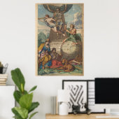 Illustratie atlas poster (Thuiskantoor)