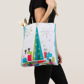  illustratie atoomkerst tote bag (Dichtbij)