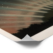Illustratie  Aurora Borealis Poster (Hoek)