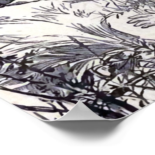  illustratie "Baa Baa Black Sheep" Poster (Hoek)