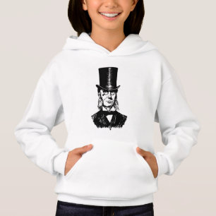 Illustratie Baby Hoodie Heren Vintage