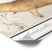  illustratie Baby Poster (Hoek)