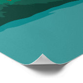 Illustratie Barcelona Spanje Sagrada Família Poster (Hoek)