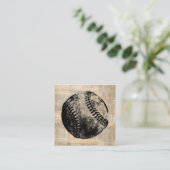  illustratie Baseball Newspapier Style Informatiekaartje (Staand voorkant)