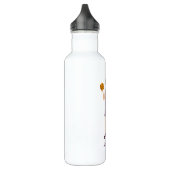 Illustratie Basketball-meisje en aangepaste naam Waterfles (Links)