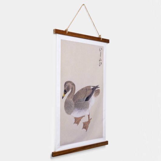 illustratie: Bean goose Hangend Wandkleed (Gebogen)