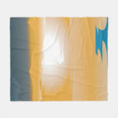 Illustratie bergschilderij fleece deken (Voorkant (Horizontaal))