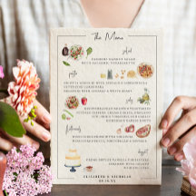 Illustratie Bespoke | Menu Weddenschappen