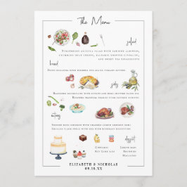 Illustratie Bespoke | Menu Weddenschappen