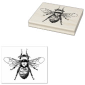 illustratie bijen rubberstempel (Gestempeld)