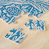 Illustratie  blauw marigold Ornament Legpuzzel (Zijkant)