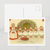  illustratie Blauwbes Elsa Beskow Briefkaart (Voorkant / Achterkant)