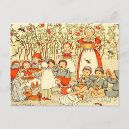 illustratie Blauwbes Elsa Beskow Briefkaart