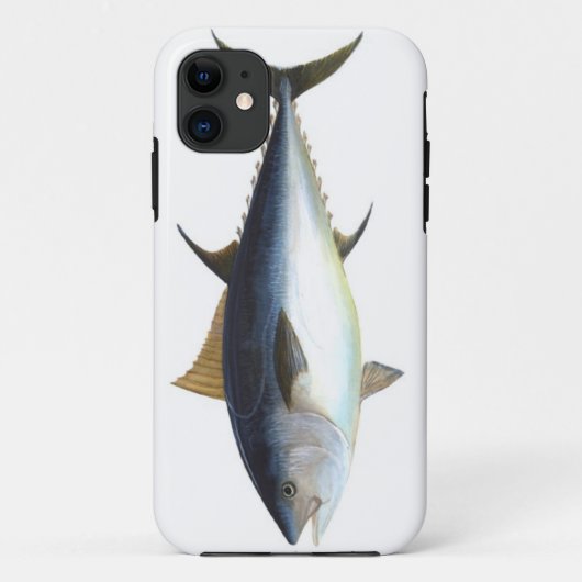 Illustratie blauwvintonijn Case-Mate iPhone case (Achterkant)
