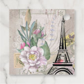 Illustratie bloem- en oliefabriek bedankjes labels (Achterkant)