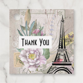 Illustratie  bloem- en oliefabriek bedankjes labels