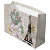 Illustratie  bloem- en oliefabriek groot cadeauzakje (Achterkant Gekanteld)