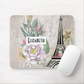 Illustratie  bloem- en oliefabriek muismat (Met muis)