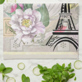 Illustratie  bloem- en oliefabriek theedoek (Gevouwen)