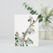 Illustratie bloemen briefkaart (Staand voorkant)