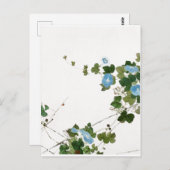 Illustratie  bloemen briefkaart (Voorkant / Achterkant)