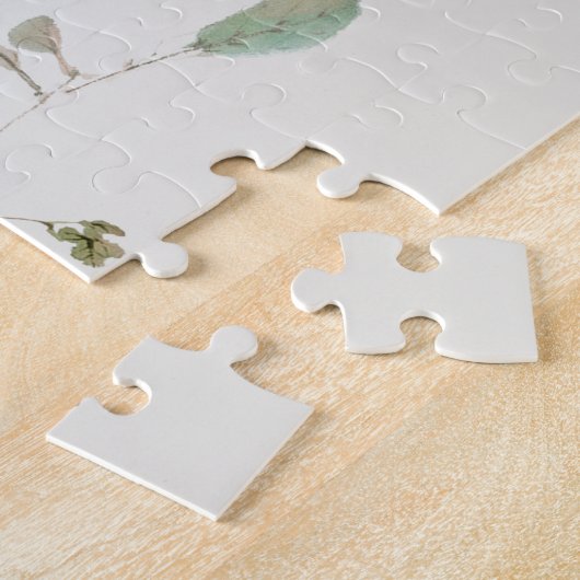 Illustratie  bloemen legpuzzel (Zijkant)