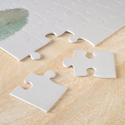 Illustratie bloemen legpuzzel (Zijkant)