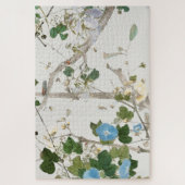 Illustratie  bloemen legpuzzel (Verticaal)