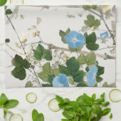 Illustratie  bloemen theedoek (Gevouwen)