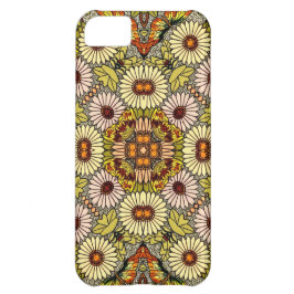 illustratie bloemen vlinderpatroon iPhone 16 hoesje