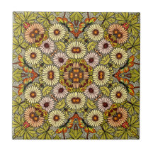 Illustratie Bloemen Vlinders Patroon Vintage