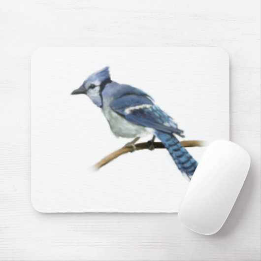 Illustratie Bluejay Muismat (Met muis)
