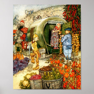 illustratie boek poster