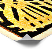 Illustratie bos poster (Hoek)