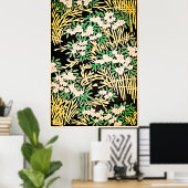 Illustratie bos poster (Thuiskantoor)