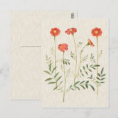 illustratie Botanische marges Briefkaart (Voorkant / Achterkant)