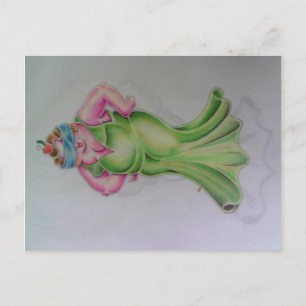 illustratie briefkaart