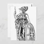 Illustratie Britannia Briefkaart (Voorkant / Achterkant)
