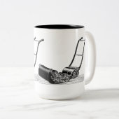  ILLUSTRATIE Britse grasmaaier Mok (Voorkant rechts)