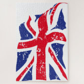 Illustratie Britse vlag Kunst Legpuzzel (Verticaal)