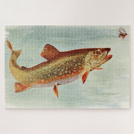 Illustratie  brook-forel (1914) legpuzzel (Horizontaal)