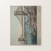 Illustratie  Brooklyn Bridge (1872) Legpuzzel (Verticaal)