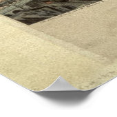 Illustratie  Brooklyn Bridge (1883) Poster (Hoek)