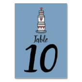 Illustratie bruilofttafel bruiloft kaart (Voorkant)