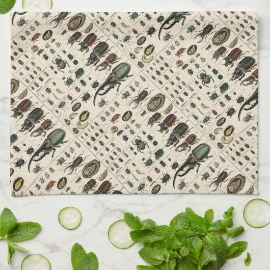 Illustratie bundel theedoek (Gevouwen)