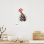 Illustratie  Cactus Poster (Keuken)
