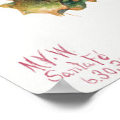 Illustratie  Cactus Poster (Hoek)